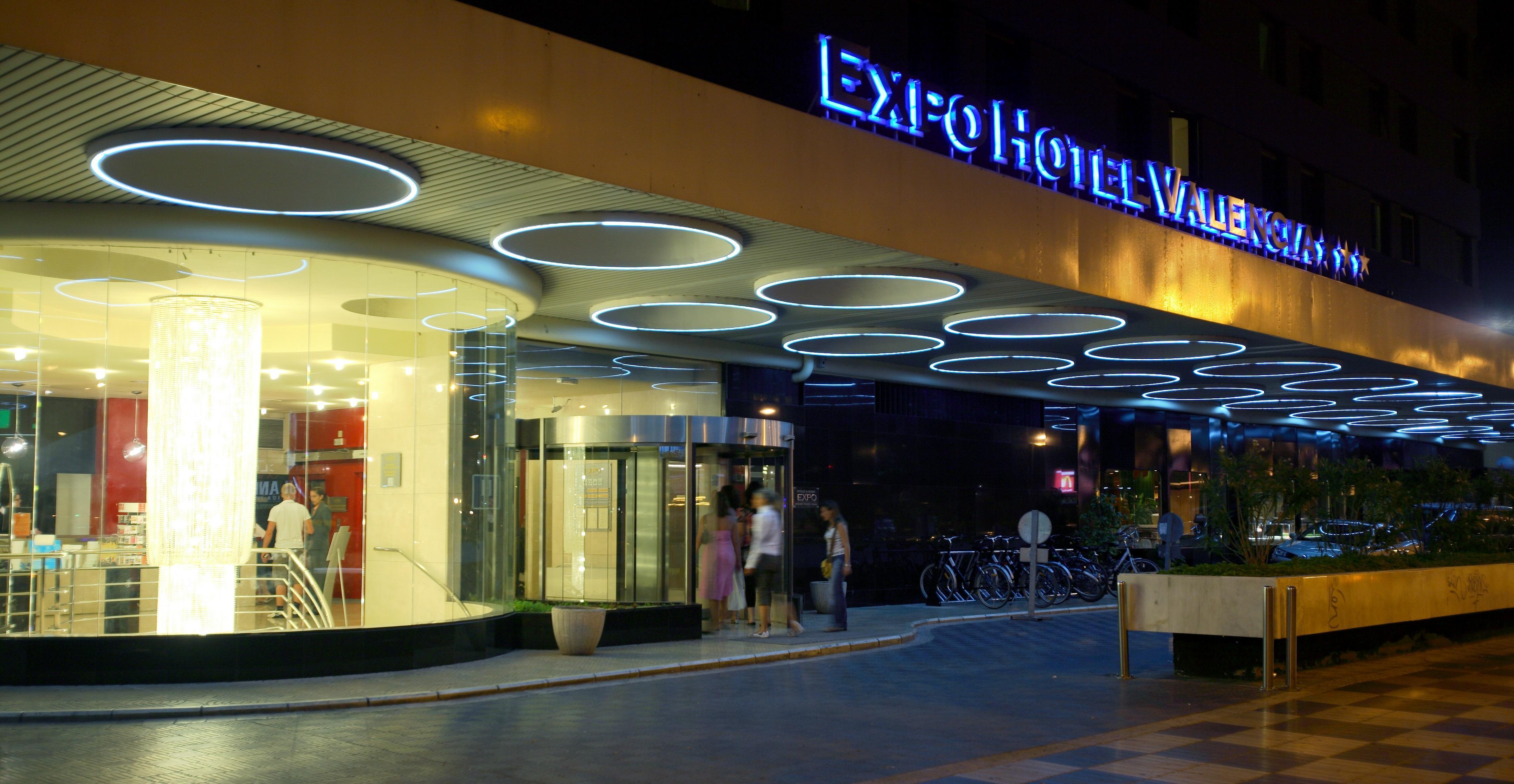 Expo Hotel Valencia Eksteriør bilde